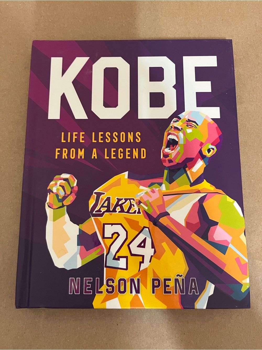 Kobe: Life Lessons From a Legend Hardcover - Purple Multicolor